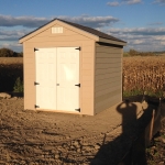 8x10 Gable shed with 7' sides Union Grove WI